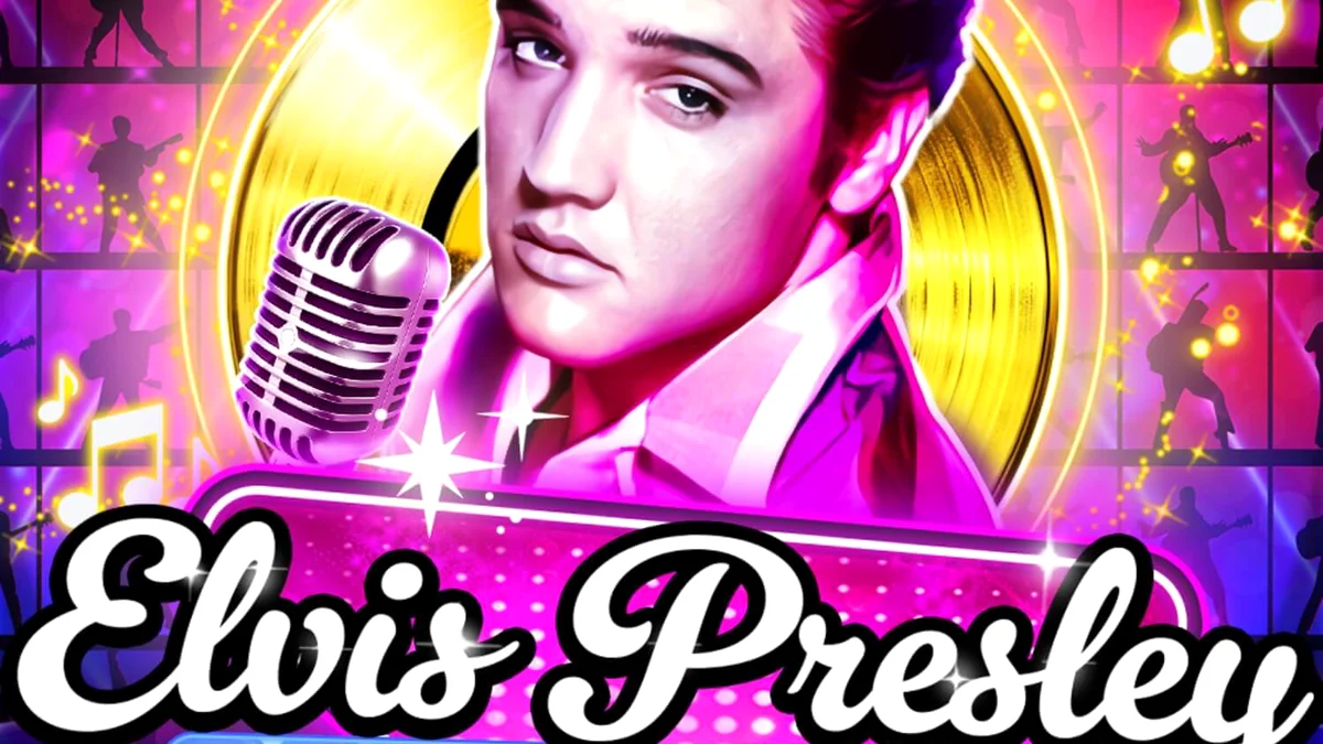 Elvis Presley: Viva Las Records slot mobile interface
